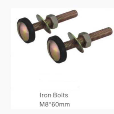 M8 * 60mm 크기의 장기 설치용 철로 접착 된 청동 고정 볼트 키트