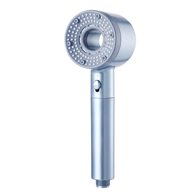 Newly designed 5-function shower head, high-pressure manual shower head, bathroom accessory, household handheld shower head