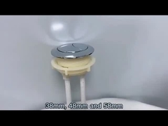 부드러운 터치 화장실 단일 플러시 버튼 플러시 액추에이터 모든 욕실