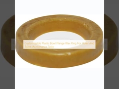 호텔 및 화장실 유지보수 작업에 맞춤형 플라스틱 그릇 플랜지 Wax 링