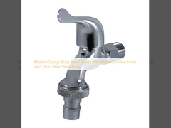 모던 디자인 구리 용 용기 펌프, 크롬 접착 및 짧은 구리 밸브 몸