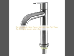 갑판 설치 수족관 펌프 욕실 핫 콜드 워터 탭 진크 합금 펌프 믹서 펌프