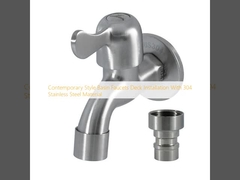 현대 스타일 수족관 펌프 304 스테인레스 스틸 재료로 덱 설치