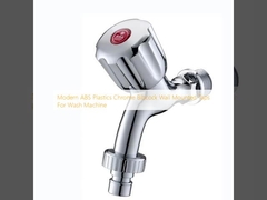 현대 ABS 플라스틱 크롬 비브콕 벽에 장착 된 세탁기 펌프