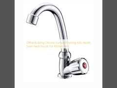 오피스 빌딩 크롬 표면 마무리 ABS 건강 주방 싱크대용 백조 목 펌프