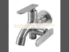 304 스테인레스 스틸 단일 레버 단일 출구 싱크 싱크프로 부엌 펌프