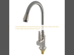 학교 욕실 펌프 액세서리 유형 진크 합금 핫 및 콜드 싱글 핸들 부엌 펌프