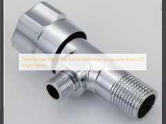 화장실 주방 물 수도꼭지 욕실 액세서리 청동 1/2 각 밸브