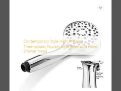 필터와 손 샤워 머리로 현대 스타일의 고압 온도 정전