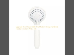 이 현대적인 디자인 휴대용 머리로 샤워를 업그레이드하세요 3 기능과 3 제트