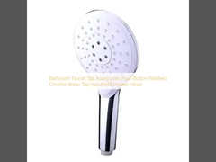욕실 펌프 탭 액세서리 버튼 눌러 닦은 크롬 물 탭 핸드 헤드 샤워기