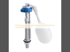PP 파란색 녹색 2단계 밸브 충전 WC 화장실 충전 밸브 교육 기관