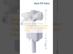 현대 화이트 시아멘 전문 플라스틱 유럽 유형 화장실 충전 밸브 시스텐 부착