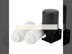 수동 제어 듀얼 볼 플로트 스위치, 접촉 센서로 물 수치를 모니터링하는 데 사용됩니다.