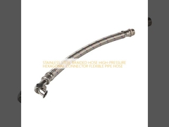 스테인리스 스틸 브레이드 호스 고압 육각 커넥터 플렉시블 파이프 호스