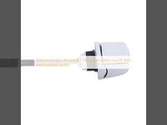 화장실 액세서리 리프트 스위치 - 구형 변기 버튼 상단 리프트 ABS 전기 도금 스위치