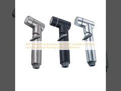 휴대용 노즐이 있는 ABS 핸드 헤드 스파 스프레이 장치, 욕실의 압력 빨래 화장실과 함께 사용