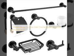 모던 디자인 6피스 호텔 크롬 모던 욕실 액세서리 세트