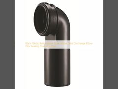 검은 플라스틱 벨트 고무 화장실 물 탱크 배charge 팔꿈치 파이프 밀폐 배수 파이프