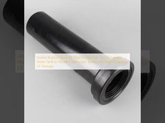 밀봉된 고무 블랙 PP 파이프는 현대식 욕실 변기의 은폐된 물탱크에 사용되어 하수의 직접적인 배수를 위해 사용됩니다.