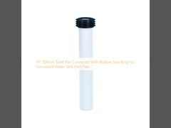 PP 300mm 변기 배관 연결구 (숨겨진 물탱크 입구 파이프용 고무 씰 링 포함)