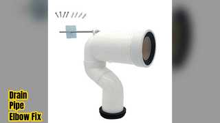 화장실 배수관 팔꿈치 수정