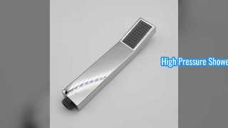 고압 샤워 헤드 저장수 크롬 마감