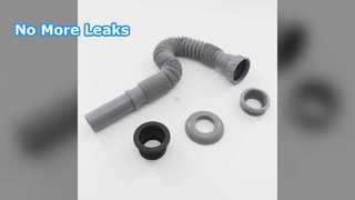 유연한 싱크 배수관 간편한 설치