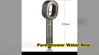 여과된 샤워 헤드 순수한 물